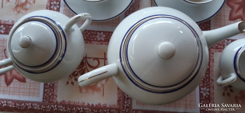 Zsolnay tea set, for 4 people (approx. 90 years old)