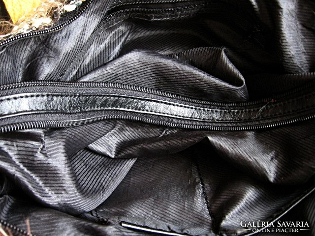 Shiny, unique furry bag