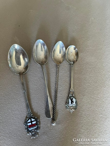 Silver spoons together or separately