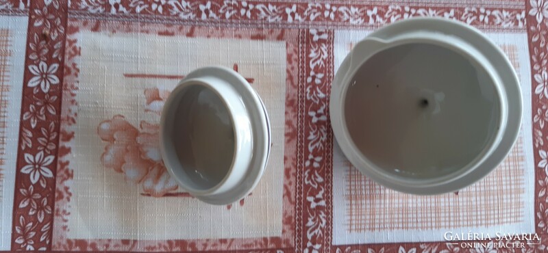 Zsolnay tea set, for 4 people (approx. 90 years old)