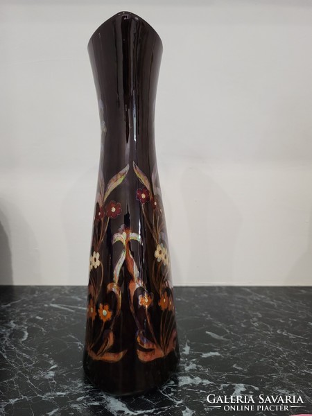 Zsolnay multi-fire eosin vase