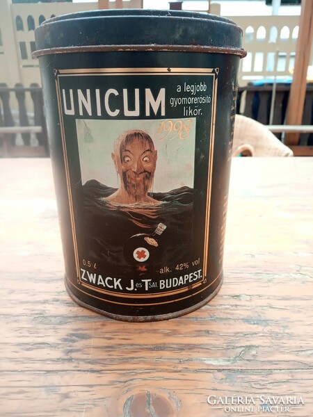 Retro unicum tin box from 1998