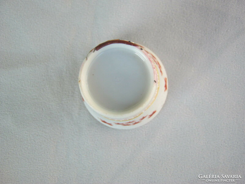 Japanese lithophane porcelain sake cup set