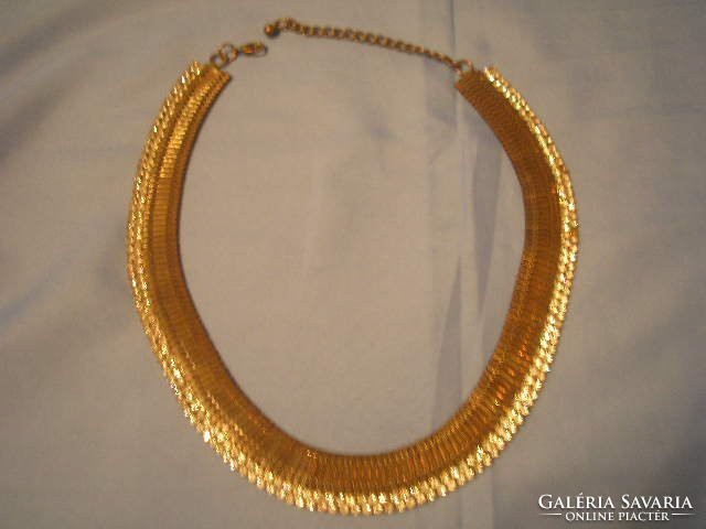 U3 cleopatra necklace collieé, from goldsmith artist rarity from late bardócz brown