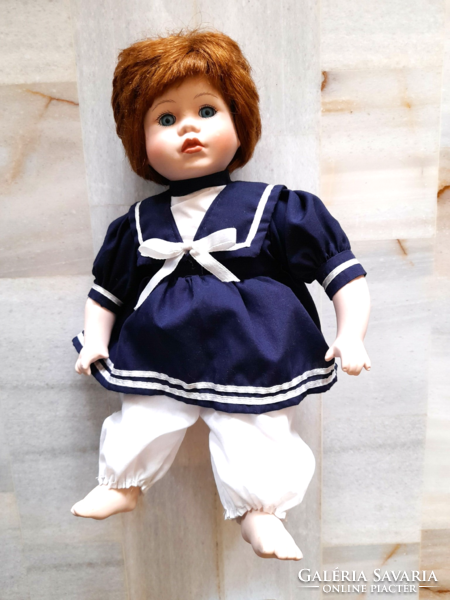 Antique the promenade collection marked porcelain doll