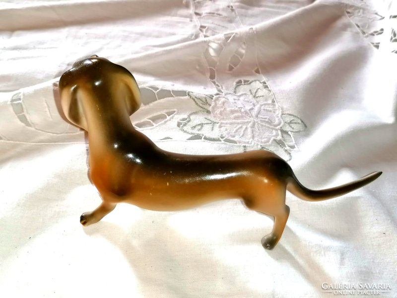 Kőbánya art deco rare dachshund dog