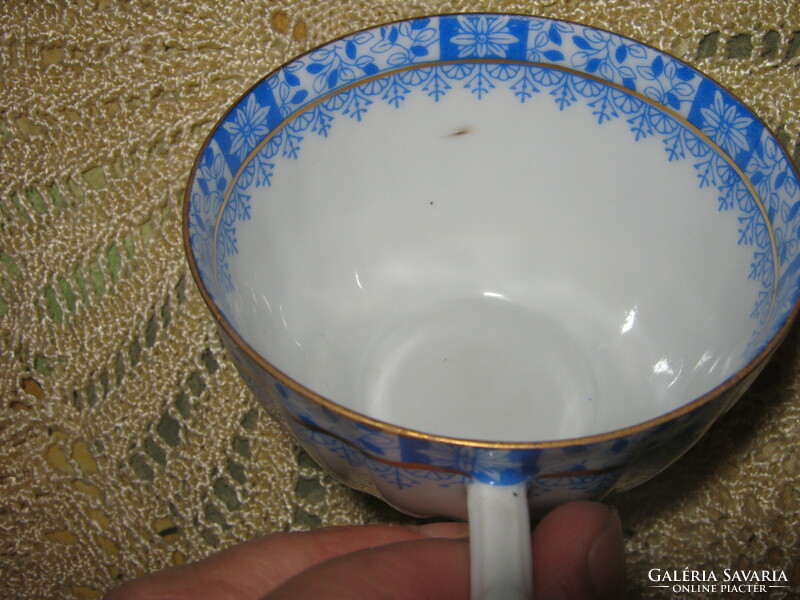 China blau csésze