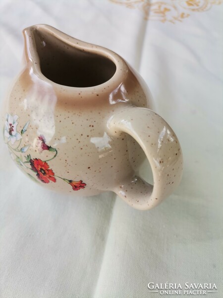Porcelain coffee pourer, flower pattern coffee pourer, kitchen tool, excellent gift for women,