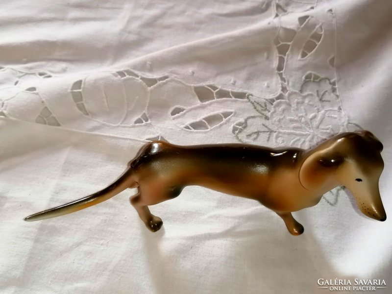 Kőbánya art deco rare dachshund dog
