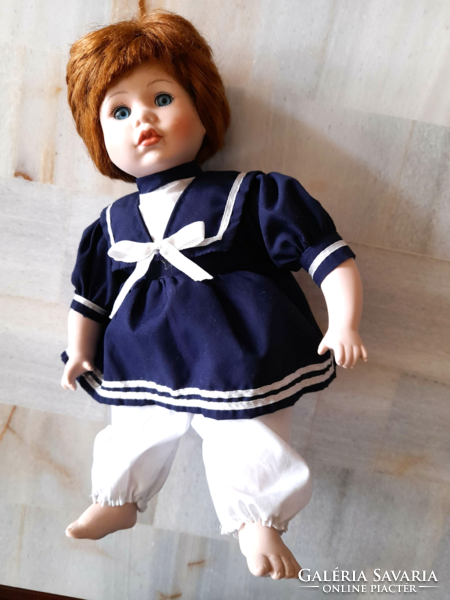 Antique the promenade collection marked porcelain doll