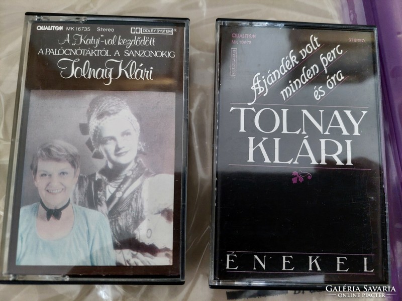 2 Tolnay sármi cassettes are perfect! Scratch free
