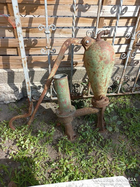 Old cast iron pressure well, rare