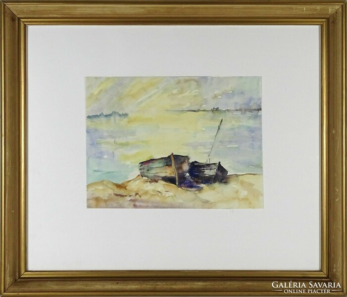 1K342 XX. századi művész : Csónakok