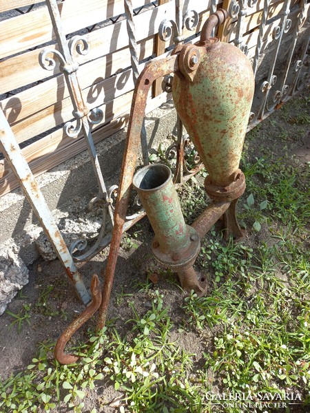Old cast iron pressure well, rare