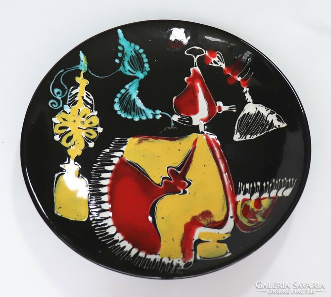 Retro-design decorative plate, wall plate