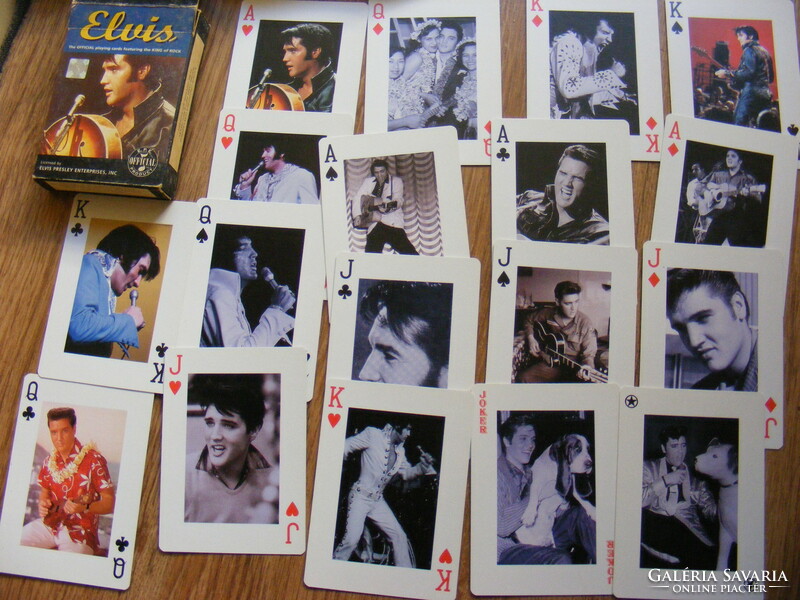 Elvis presley king of rock - piatnik french card