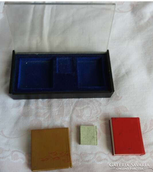 Communist minibook relic - three minibooks lenin / victory / internationale