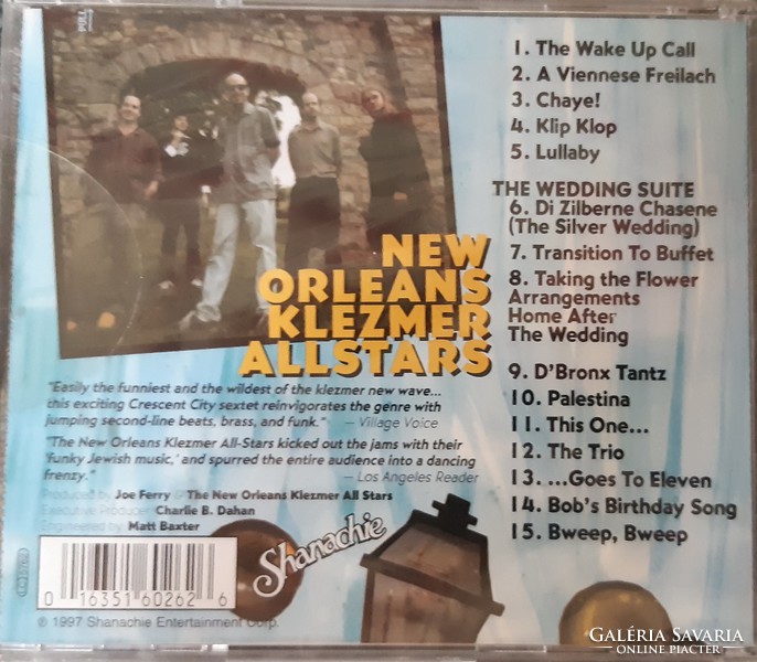 New Orleans klezmer allstars: the big kibosh - klezmer cd - judaika