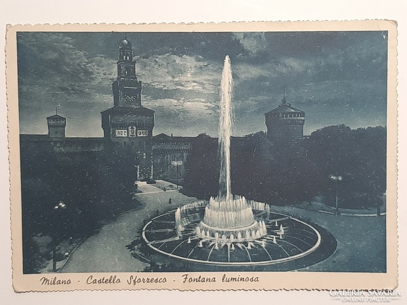 Milan postcard 1948