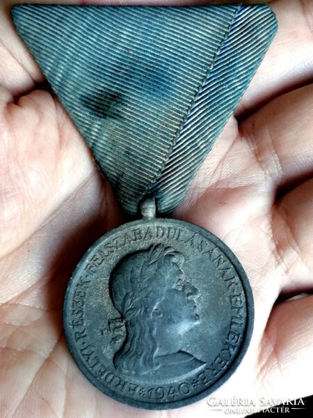 Horthy - Transylvanian commemorative medal, 1940_03/nmkk 428_on original tape