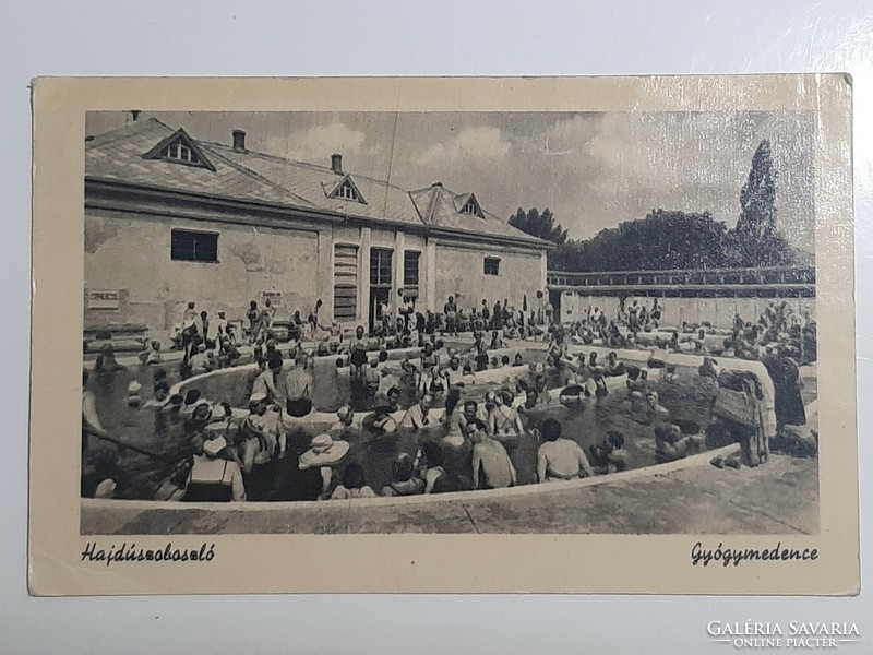 Hajdúszoboszló postcard 1962