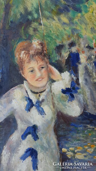 Pierre Auguste Renoir : Hinta olaj, vászon
