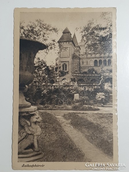 Székesfehérvár postcard 1951 bory castle