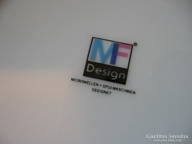 6 db  MF Design  Memphis styl leveses tányér