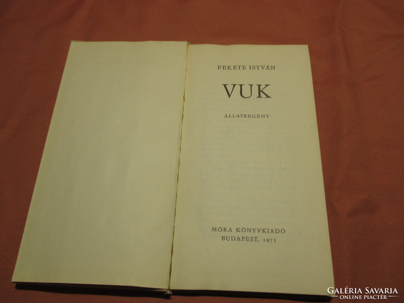 Vuk storybook, fox, animal novel