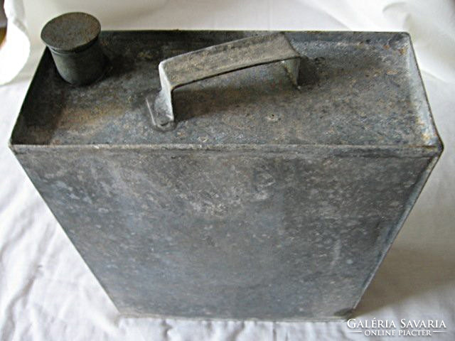 Antique kerosene tin can