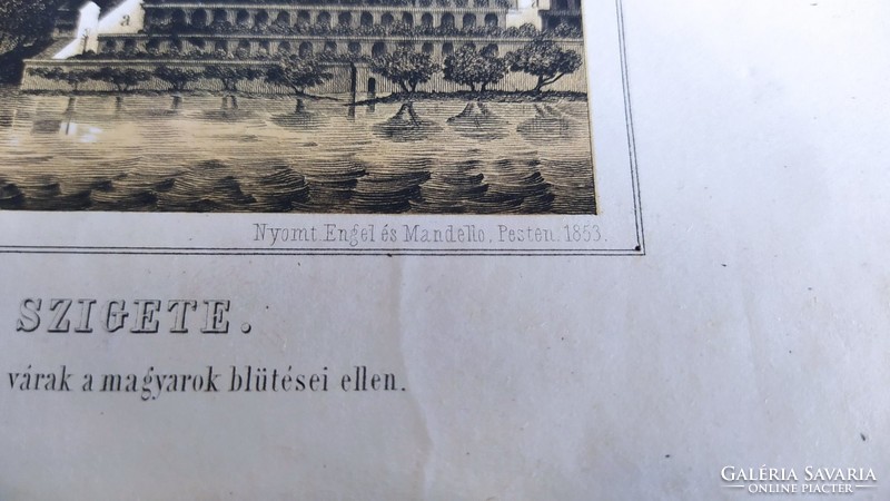 (K) old print (lithograph?) Engel and Mandello rarity