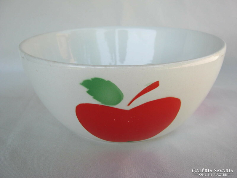 Granite ceramic apple bowl
