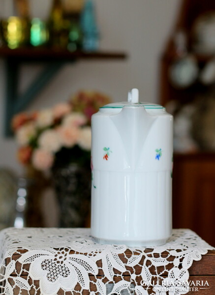Antique Elbogen, hand-painted, beautiful, porcelain jug