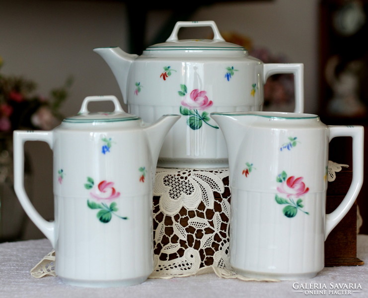 Antique Elbogen, hand-painted, beautiful, porcelain jug