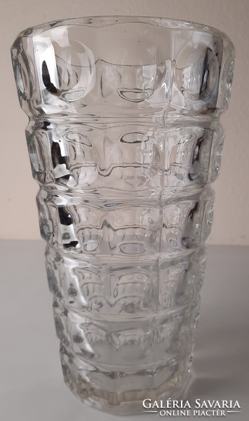 Extra large Frantisek pie Czech glass vase 