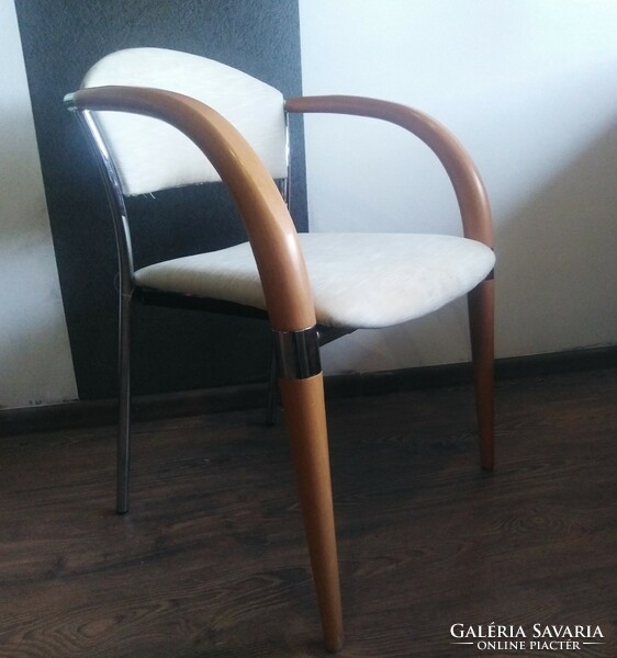 Tonon 'trend' elegant, modern design Italian armchair, circa 2000