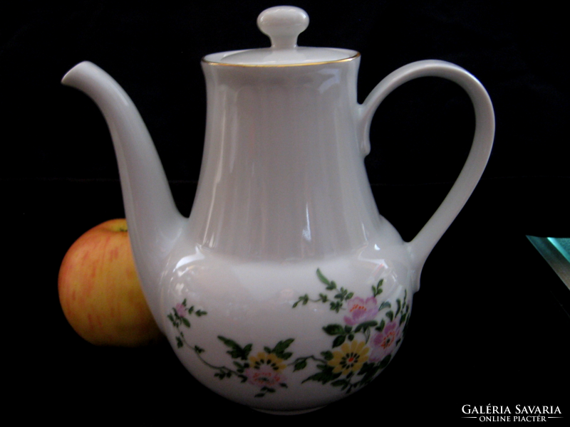 Retro gdr wild rose henneberg jug and pitcher