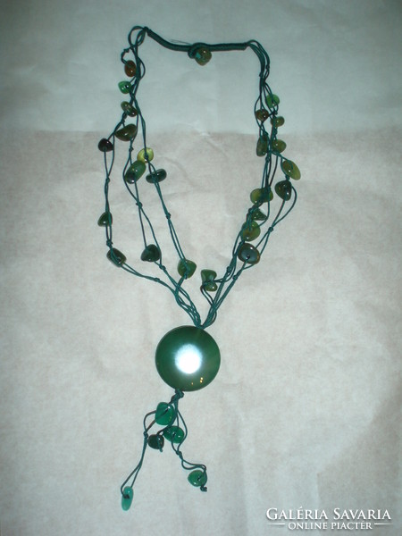 Vintage jade necklace