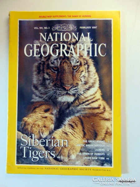 1997 February / national geographic / for a birthday!? Original newspaper! No.: 22780