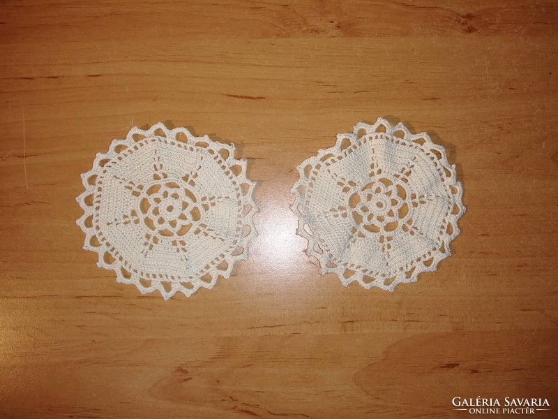 Handmade lace tablecloth in a pair 10 cm (54)