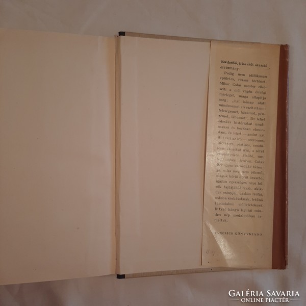 Romain Rolland: Colas Breugnon  Táncsics Könyvtár sorozat 20. 1960