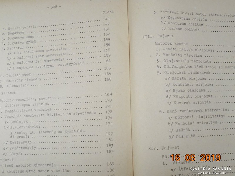 Traktorok Autók I. - Agrártudományi Egyetem Mezőgazdasági Gépészmérnöki Kar kézirat 1967