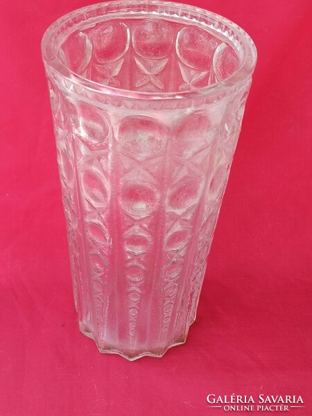 Retro large glass vase, home decoration flower vase, special crystal vase, large decorative flower holder