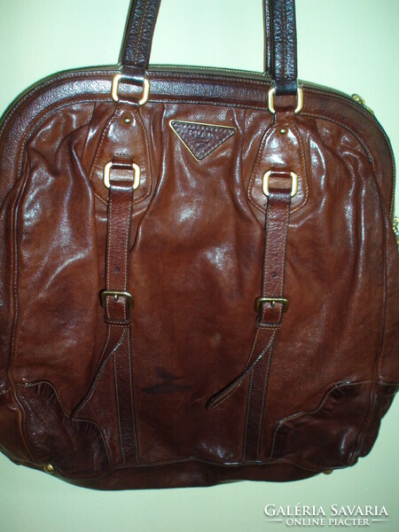 Vintage original Prada leather bag