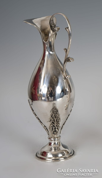 Silver water jug with openwork decoration (large)