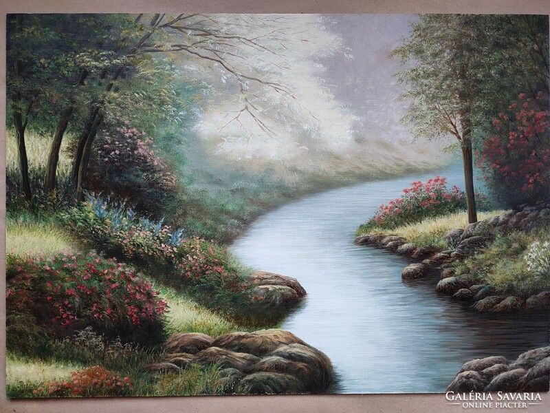 Oil painting: nature