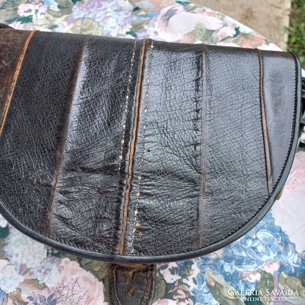 Austrian leather shoulder bag