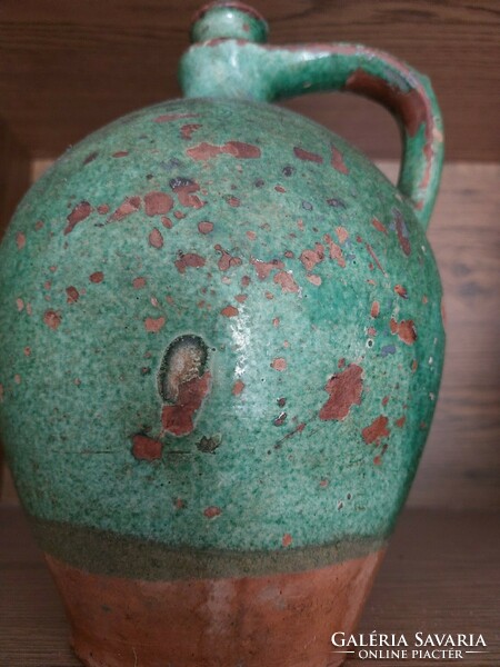 19. századi antik népi kerámia vázák