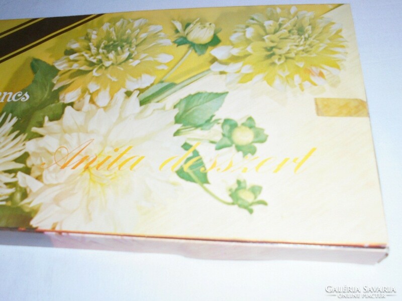 Retro bonbon chocolate paper box - lucky Anita dessert - from 1985