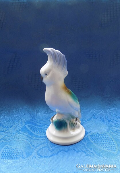 Foreign porcelán papagáj 12 cm magas (po-2)